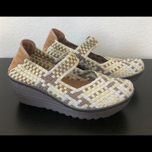 White Mt. Wedge Heel Size: 11